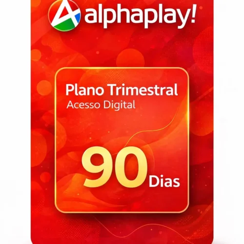 Recarga Alhaplay Trimestral Recarga Alhaplay 90 dias - Plano Trimestral +10.000 Canais