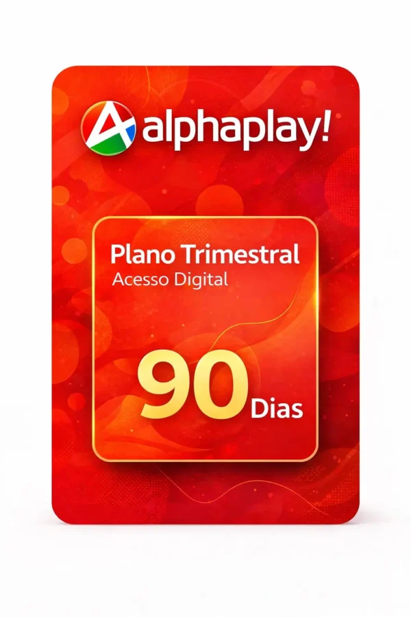 Recarga Alhaplay Trimestral Recarga Alhaplay 90 dias - Plano Trimestral +10.000 Canais