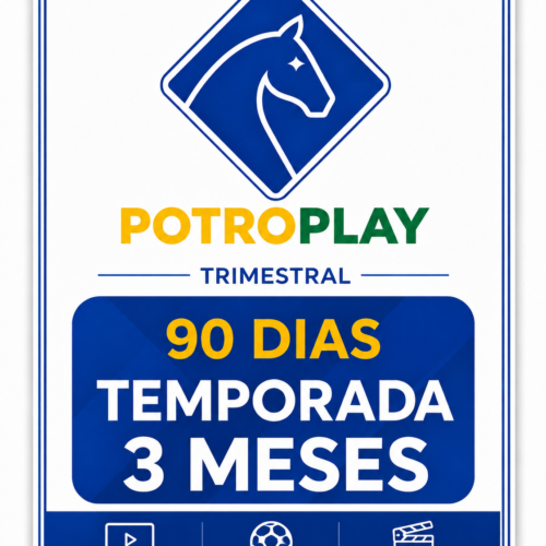 Recarga PotroPlay 90 dias — Plano trimestral