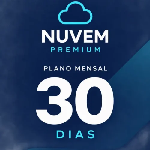 Recarga Nuvem Premium 30 dias — Plano mensal