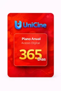 Recarga UniCine anual de 365 dias