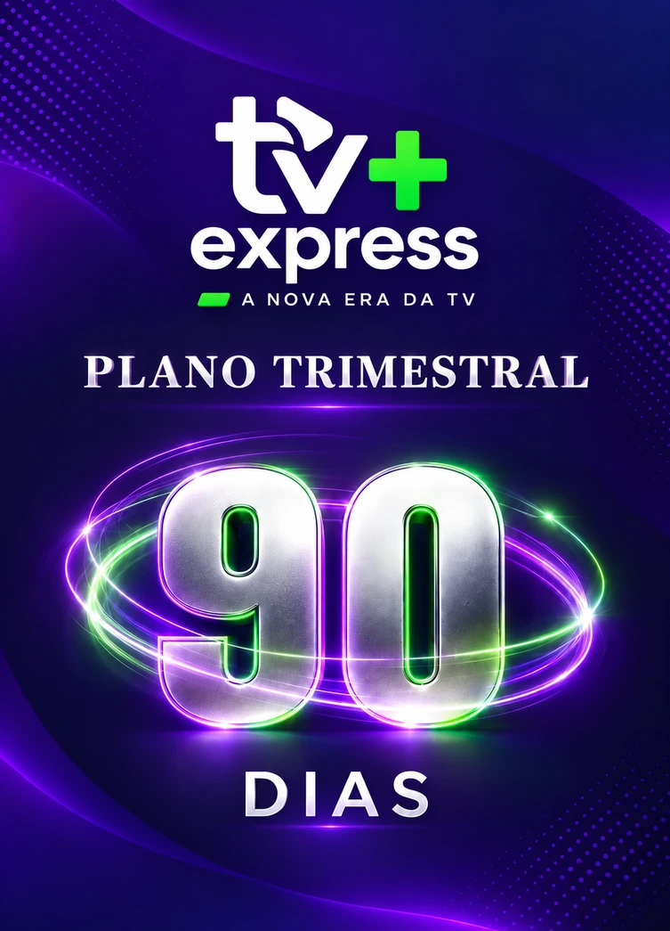 Recarga TV+ Express trimestral de 90 dias